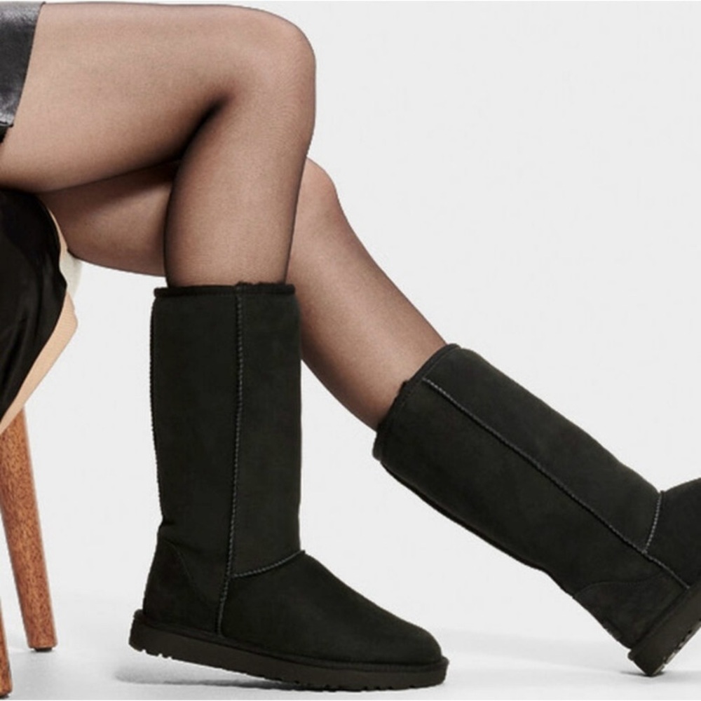 UGG Black Boots Tall ll
